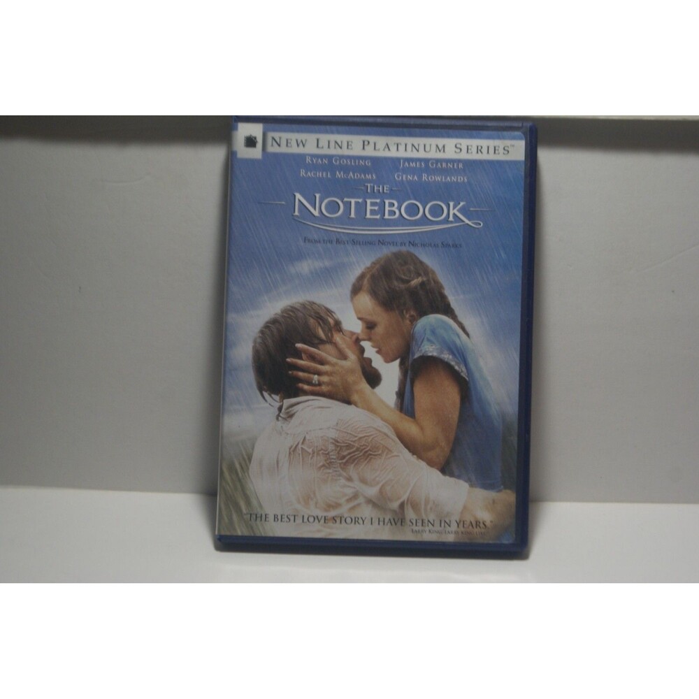 The Notebook DVD 2004 Ryan Gosling Romantic Movie a True Love Story